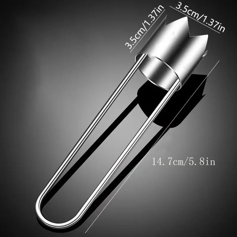 Stainless Steel Fruit & Vegetable Corer – Portable Core Remover