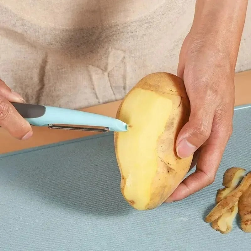 Green Vegetable & Potato Peeler – Sharp Reusable Kitchen Tool