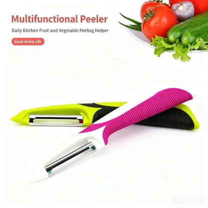 Green Vegetable & Potato Peeler – Sharp Reusable Kitchen Tool