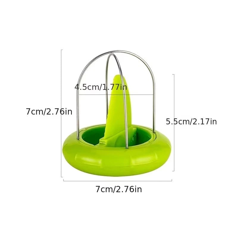 Kiwi Fruit Cutter & Peeler – Stainless Steel Kiwi Slicer, Peeling & Cutting Kitchen Tool