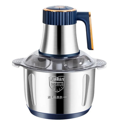 5L Electric Food Chopper – 304 Stainless Steel Meat & Vegetable Processor