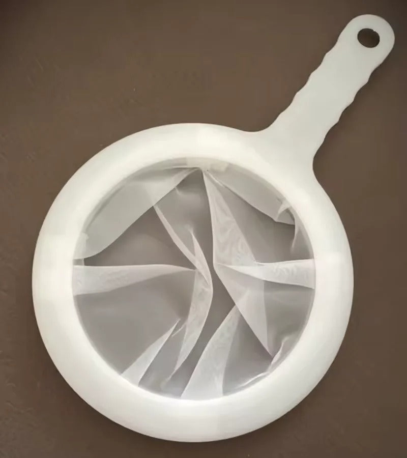 Fine Mesh Strainer Spoon – 200 Mesh Nylon Kitchen Filter