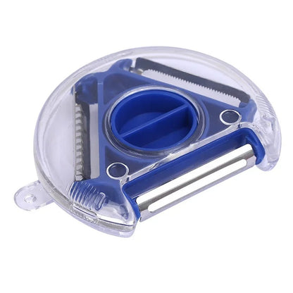 3-in-1 Magic Trio Peeler Set – Vegetable Peeler, Slicer & Julienne Cutter